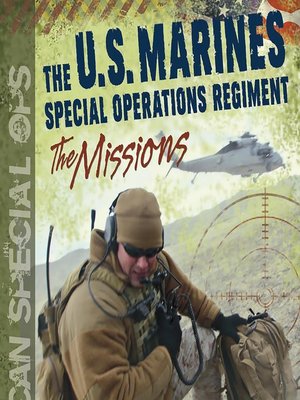 cover image of The U.S. Marines Special Operations Regiment